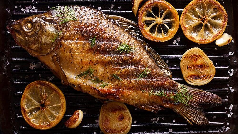 Карп на гриле рецепт как вкусно приготовить